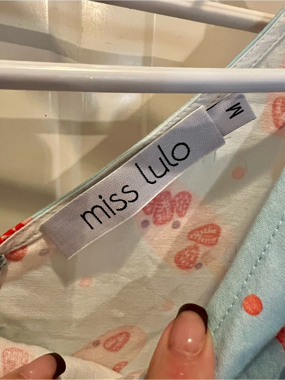 Miss Lulo Light Blue popsicle Dress